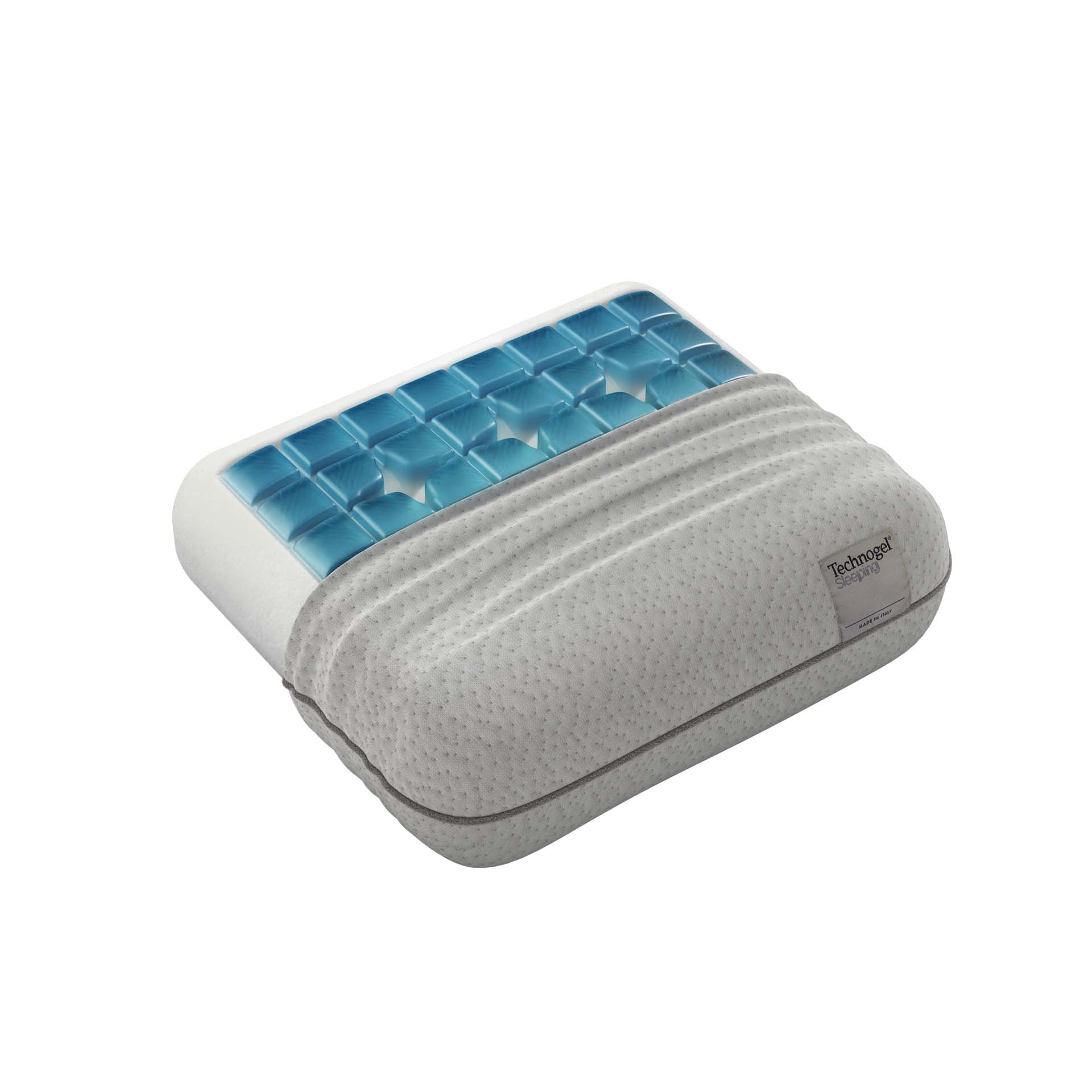 reisekissen deluxe halfcover - Technogel Living Reisekissen Deluxe - A2Z Home