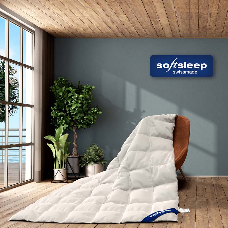 softsleep duvet prestige image mit logo a fd - Duvet Prestige Gänse - A2Z Home