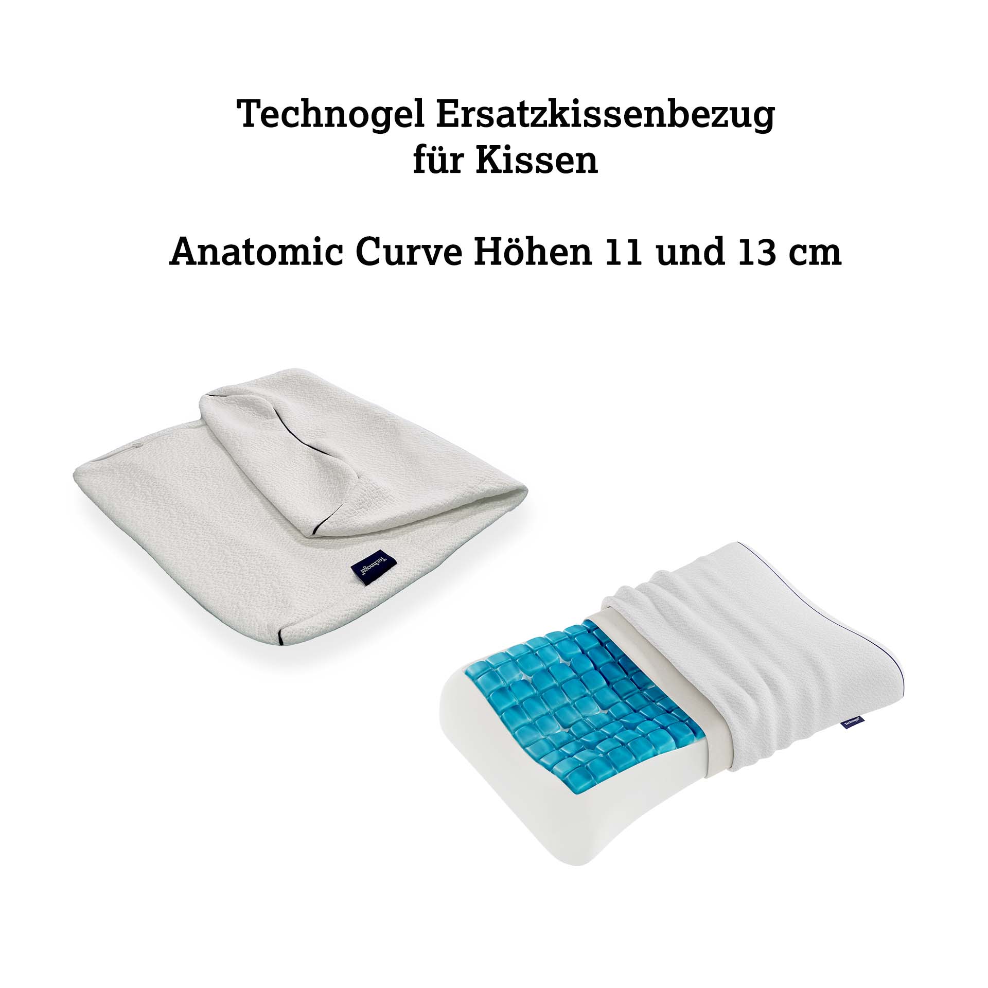 technogel kissenhuelle anatomic curve und - Technogel Kissen Anatomic Curve Ersatzhülle - A2Z Home