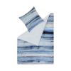 Callum Set, bed linen, Esprit, 100% cotton satin, reversible bed linen - Blau (081)